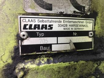 Жатка Claas Vario 750, 1999 г.в, под Lexion, транспортная тележка Claas foto 7