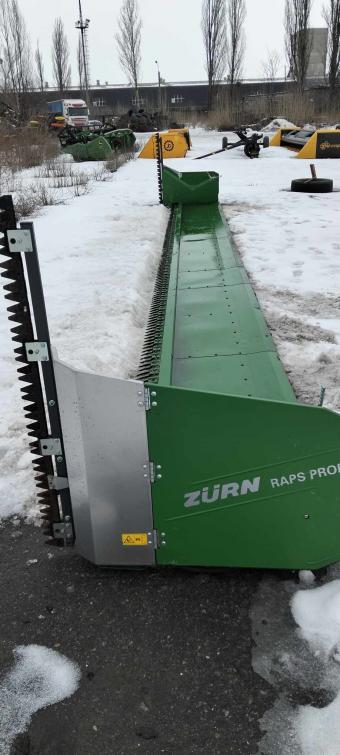 Пристрій для збирання ріпаку або ріпаковий стіл Zurn Raps Profi foto 16