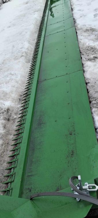 Пристрій для збирання ріпаку або ріпаковий стіл Zurn Raps Profi foto 17