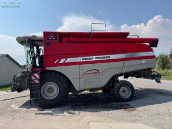Комбайн Massey Ferguson MF 7280 Centora 2012 р.в, жниварка AGCO Power Flow 7,75, транспортний візок foto 4
