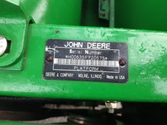 Жниварка John Deerе 635F Hydra-Flex 10,5м. 2007 р.в foto 2