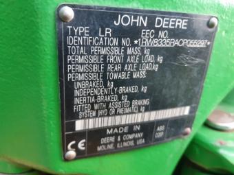 Трактор John Deere 8335R , 2015 р.в foto 14