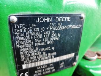 Трактор John Deere 8335R , 2015 р.в foto 9