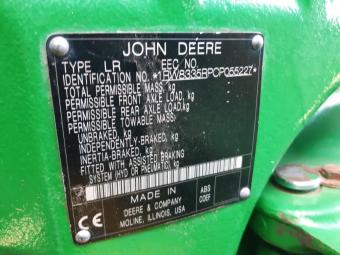 Трактор John Deere 8335R , 2015 р.в foto 11