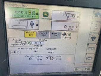 Обприскувач-розкидач John Deere R4038 2014 р.в.(комплект бочка+штанга ) foto 24