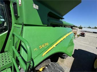 Комбайн John Deere S670, 2014 р.в foto 42