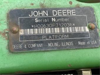 Жниварка John Deere 630F HydraFlex 9,1 м foto 2