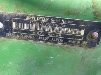 Дисковий глибокорозпушувач John Deere 2700  на 7 стійок foto 3