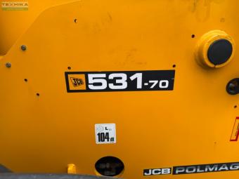 Телескопічний навантажувач  JCB 531-70, 2017 р.в foto 13