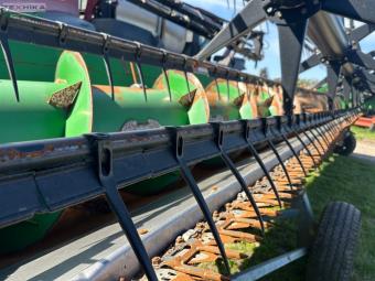 Комбайн John Deere 9770 STS Bullet Rotor, 2008 р.в ,жниварка John Deere 630F,транспортний візок. foto 10