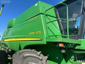 Комбайн John Deere 9770 STS Bullet Rotor, 2008 р.в ,жниварка John Deere 630F,транспортний візок. foto 24