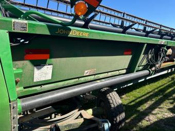 Комбайн John Deere 9770 STS Bullet Rotor, 2008 р.в ,жниварка John Deere 630F,транспортний візок. foto 5