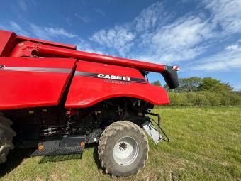 Комбайн Case CIH 6130, 2013 р.в.,жниварка Case 3050  - 7,5 м,транспортний візок foto 4