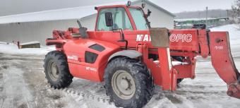 Телескопічний підйомник Manitou MT 1440 2007 р.в foto 2