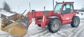 Телескопічний підйомник Manitou MT 1440 2007 р.в foto 3