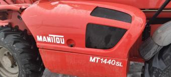 Телескопічний підйомник Manitou MT 1440 2007 р.в foto 30