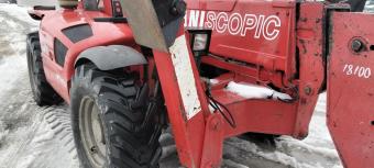 Телескопічний підйомник Manitou MT 1440 2007 р.в foto 14