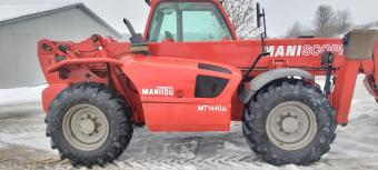 Телескопічний підйомник Manitou MT 1440 2007 р.в foto 11