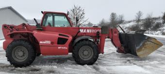 Телескопічний підйомник Manitou MT 1440 2007 р.в foto 8