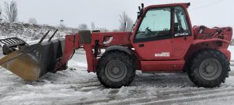 Телескопічний підйомник Manitou MT 1440 2007 р.в foto 6