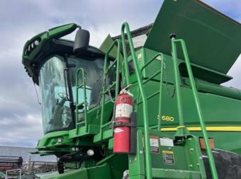 Комбайн John Deere S680 2012 р. foto 5