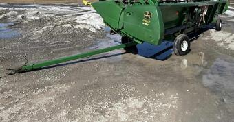 Візок для транспортування жниварки UNVERFERTH НТ-30 foto 3