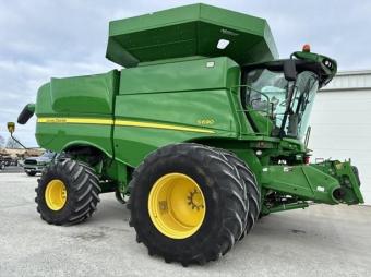 Комбайн John Deere S690 2013 року foto 2