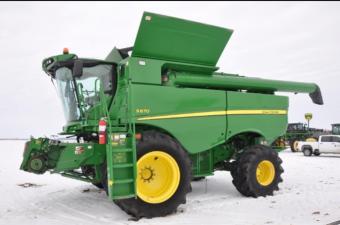 Комбайн John Deere S670 2013 рік