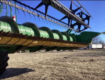 Жниварка John Deerе 635F Hydra-Flex 10,5м 2010 р. foto 20