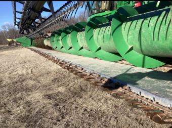 Жниварка John Deerе 635F Hydra-Flex 10,5м 2010 р. foto 21