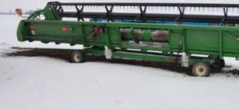 Візок для транспортування жниварки UNVERFERTH НТ25, (10.5 м) foto 8