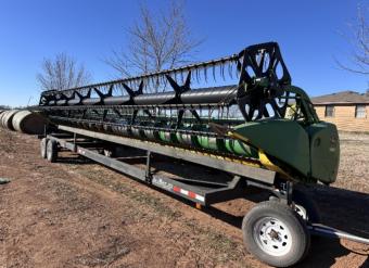 Жатка John Deerе 635F Hydra-Flex 10,5м 2010 року foto 2