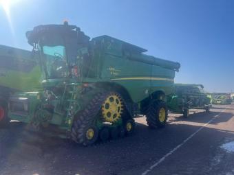 Комбайн John Deere S790 (2021 р.в) +жатка 735Х +транспортний візок