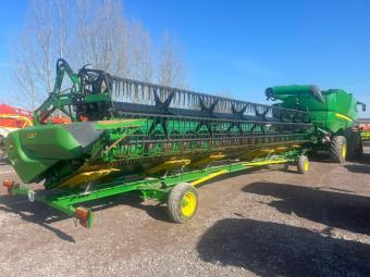 Комбайн John Deere S790 (2021 р.в) +жатка 735Х +транспортний візок foto 5