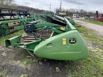 Жатка John Deere 625R 2007 р.в.+обладн.для збирання соняшнику foto 16