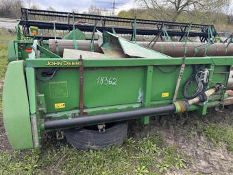 Жатка John Deere 625R 2007 р.в.+обладн.для збирання соняшнику foto 6