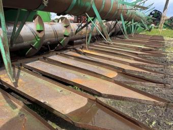 Жатка John Deere 625R 2007 р.в.+обладн.для збирання соняшнику foto 7