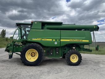 Комбайн John Deere 9880 STS, 2006 р.,+жатка 630RХ, +транспортний візок+ ріпаковий стіл