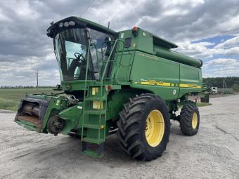 Комбайн John Deere 9880 STS, 2006 р.,+жатка 630RХ, +транспортний візок+ ріпаковий стіл foto 3