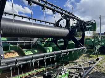 Жниварка JOHN DEERE 630X + транспортний візок 2019 р.в. foto 4