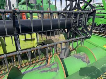Жниварка JOHN DEERE 735X + транспортний візок 2020 р.в. foto 17