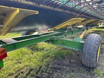 Жниварка JOHN DEERE 735X + транспортний візок 2020 р.в. foto 19