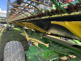 Жниварка JOHN DEERE 735X + транспортний візок 2020 р.в. foto 12
