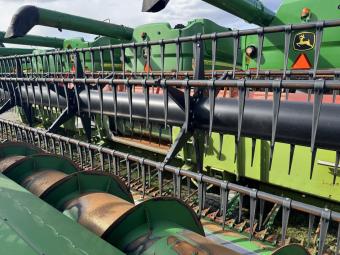 Жниварка JOHN DEERE 735X + транспортний візок 2020 р.в. foto 6