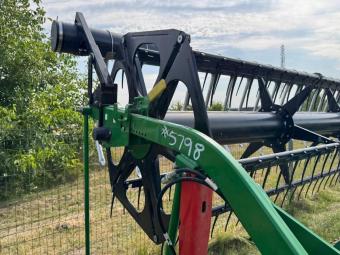 Жатка зернова John Deerе 635F Hydra-Flex 10,7м 2023 р.в. foto 5