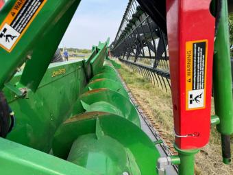 Жатка зернова John Deerе 635F Hydra-Flex 10,7м 2023 р.в. foto 11
