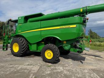 Комбайн John Deere S780 2020 р.,+Жатка 725Х +транспортний візок (КОМПЛЕКТ) foto 9