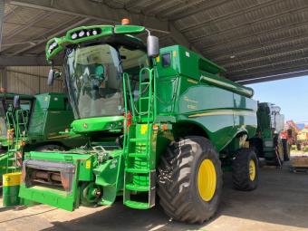 Комбайн John Deere S780 2020 р.,+Жатка 725Х +транспортний візок (КОМПЛЕКТ)