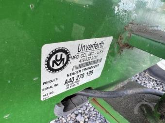 Візок для транспортування жниварки UNVERFERTH НТ25 (7.6 м) foto 7