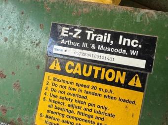Візок для транспортування жатки E-Z Trail 672 foto 6